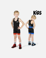 Phantom Athletics Ringertrikot Storm Kinder - Schwarz/Rot/Schwarz/Blau