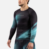 Hayabusa Rashguard Apex Nova Lange Ärmel - Türkis