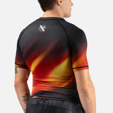 Hayabusa Rashguard Apex Nova Kurzarm - Orange