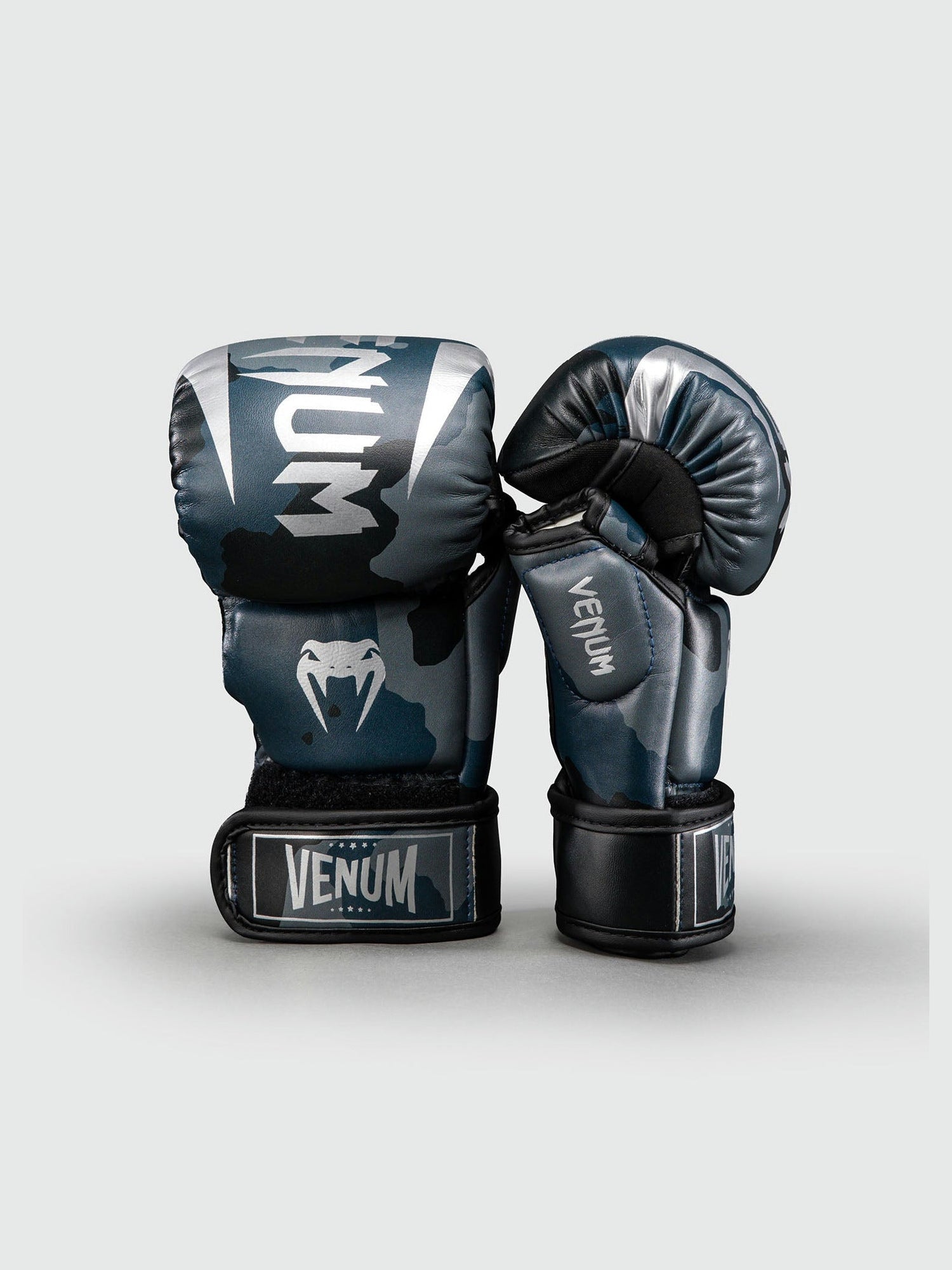 Venum MMA Handschuhe Elite Camo - Dunkelmarineblau/Blau