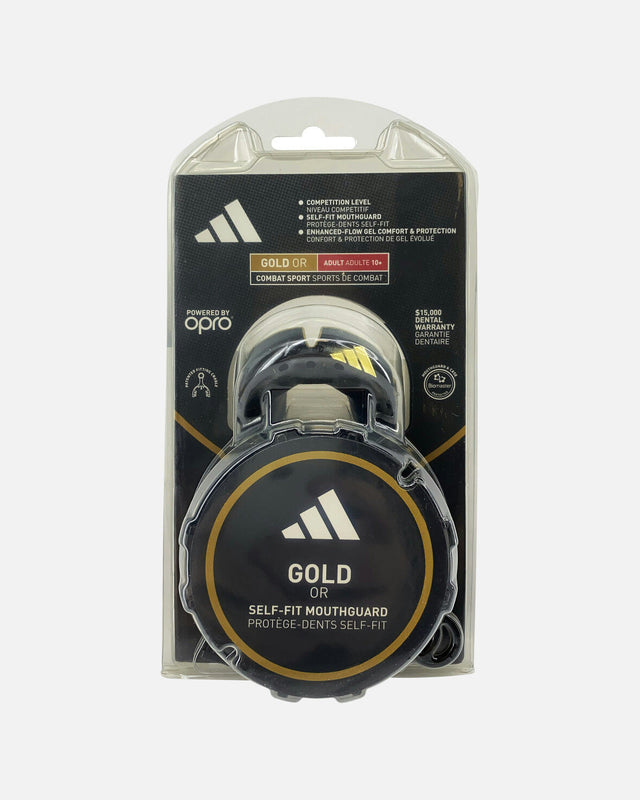 Adidas Mundschutz OPRO Gen4 Gold-Edition - Schwarz