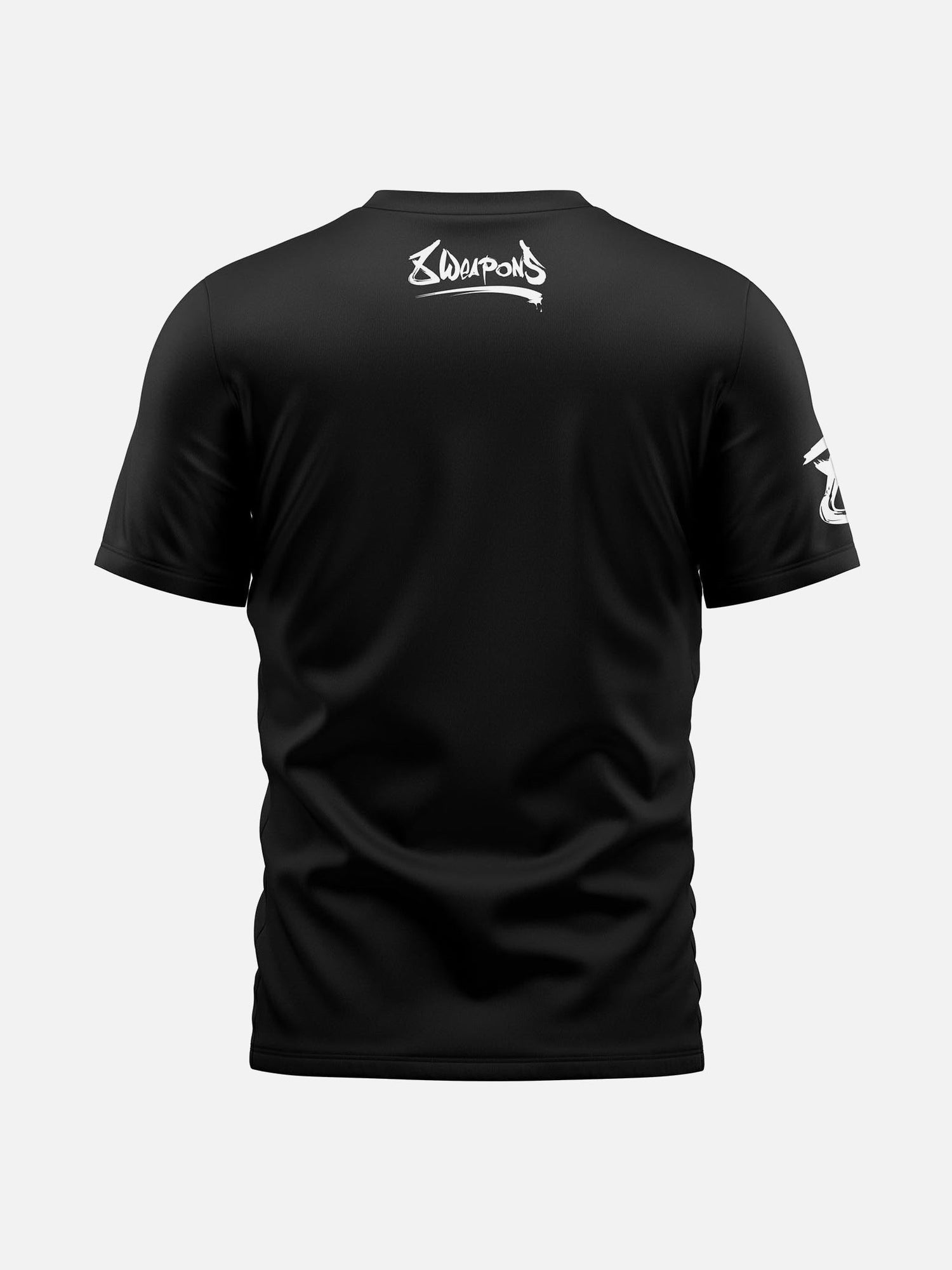 8 WEAPONS T-Shirt Sak Yant Tigers - Schwarz