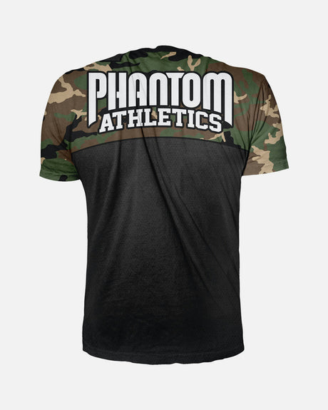 Phantom Athletics T-Shirt EVO - Schwarz/Woodland