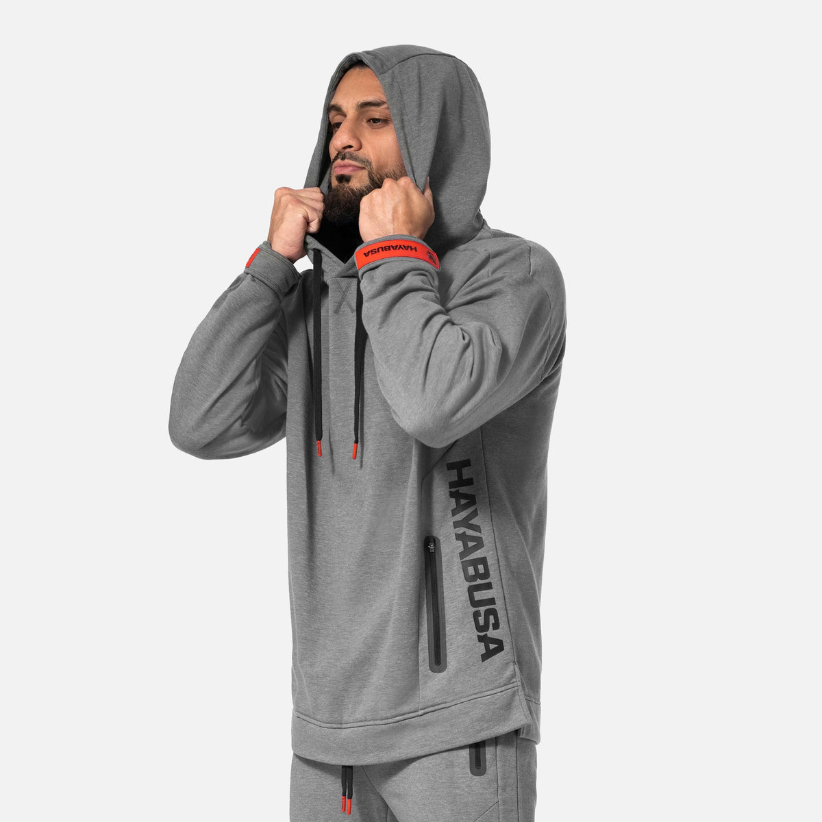 Hayabusa Hoodie Pullover - Dunkelgrau