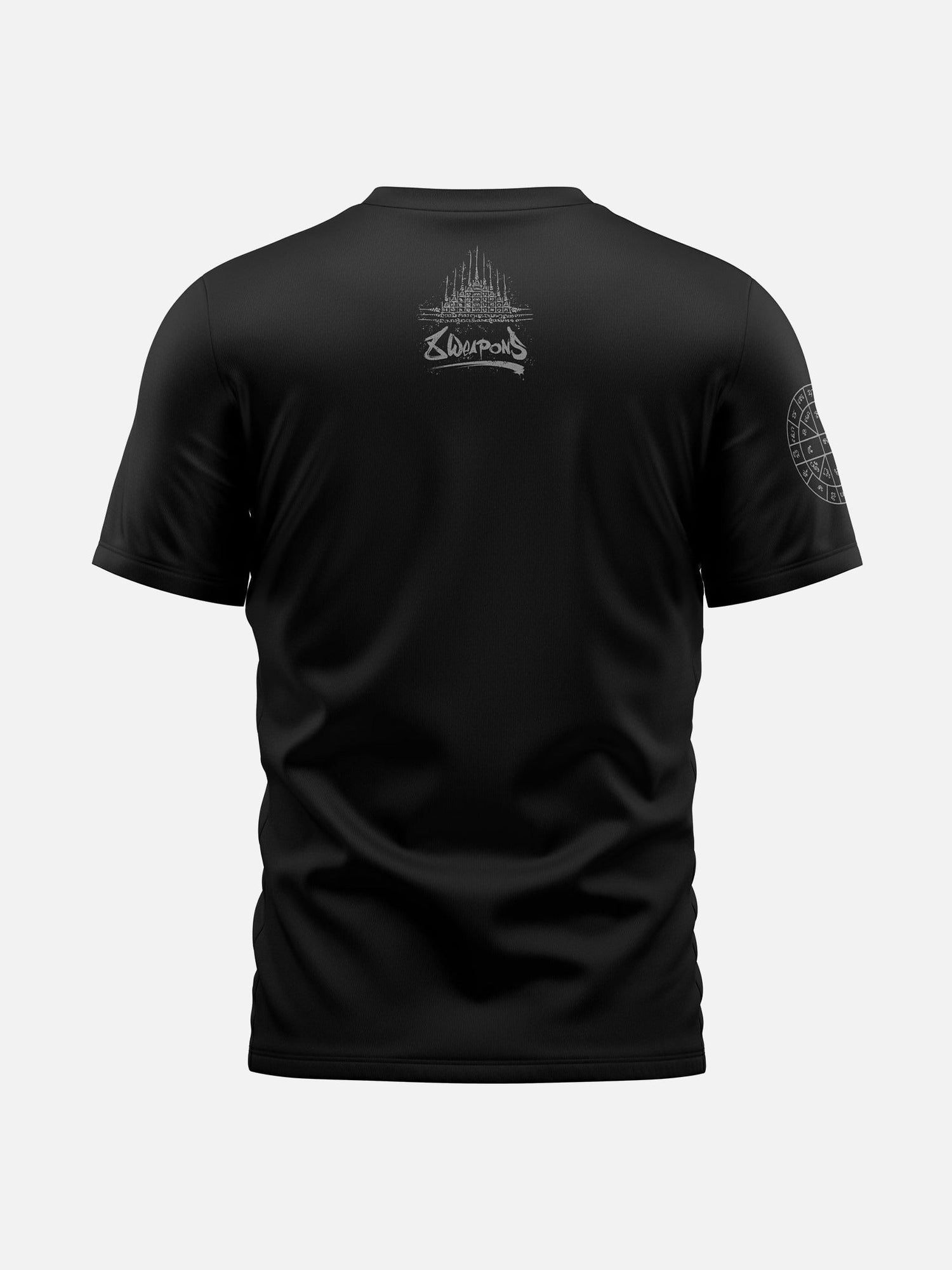8 WEAPONS T-Shirt Yantra - Schwarz