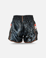 LVL UP Muay Thai Shorts TKO - Schwarz