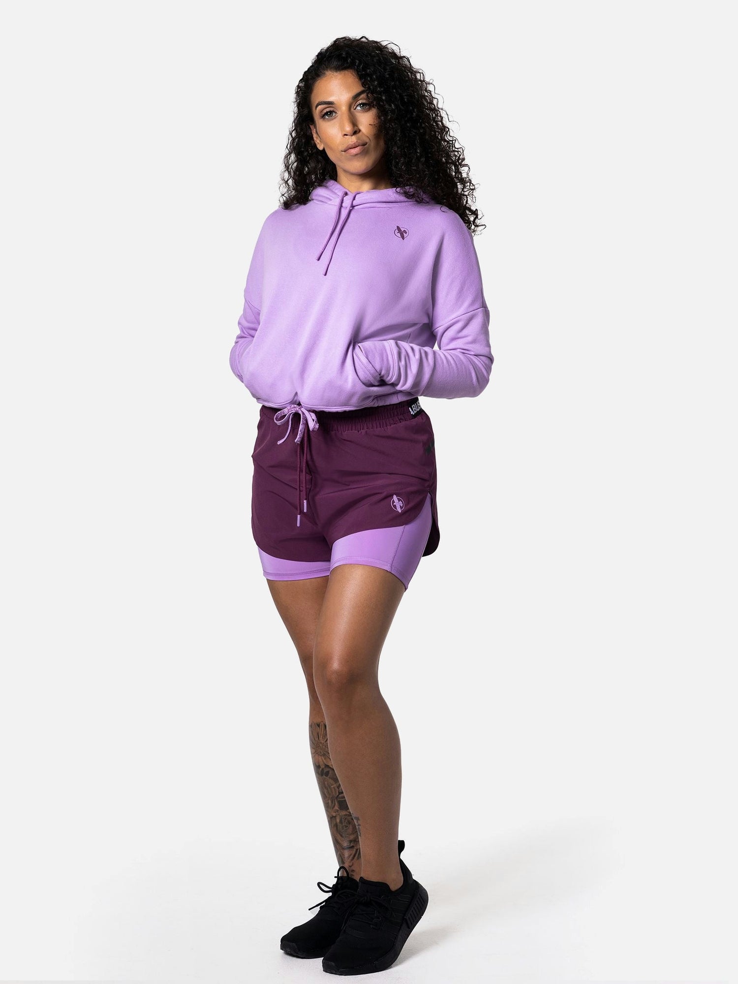 Hayabusa Trainingsshorts Damen - Weinrot