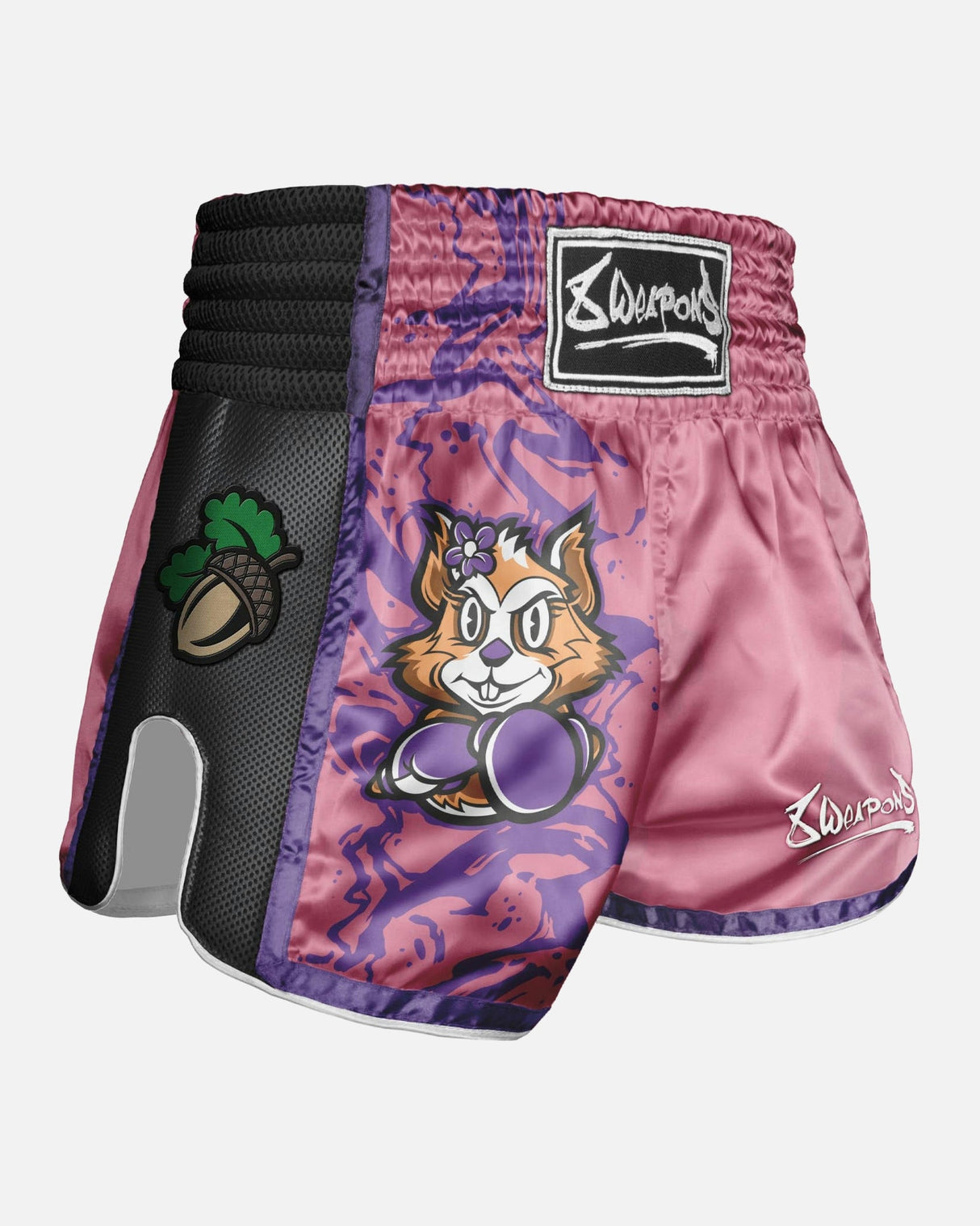 8 WEAPONS Muay-Thai-Shorts Jenny - Rosa