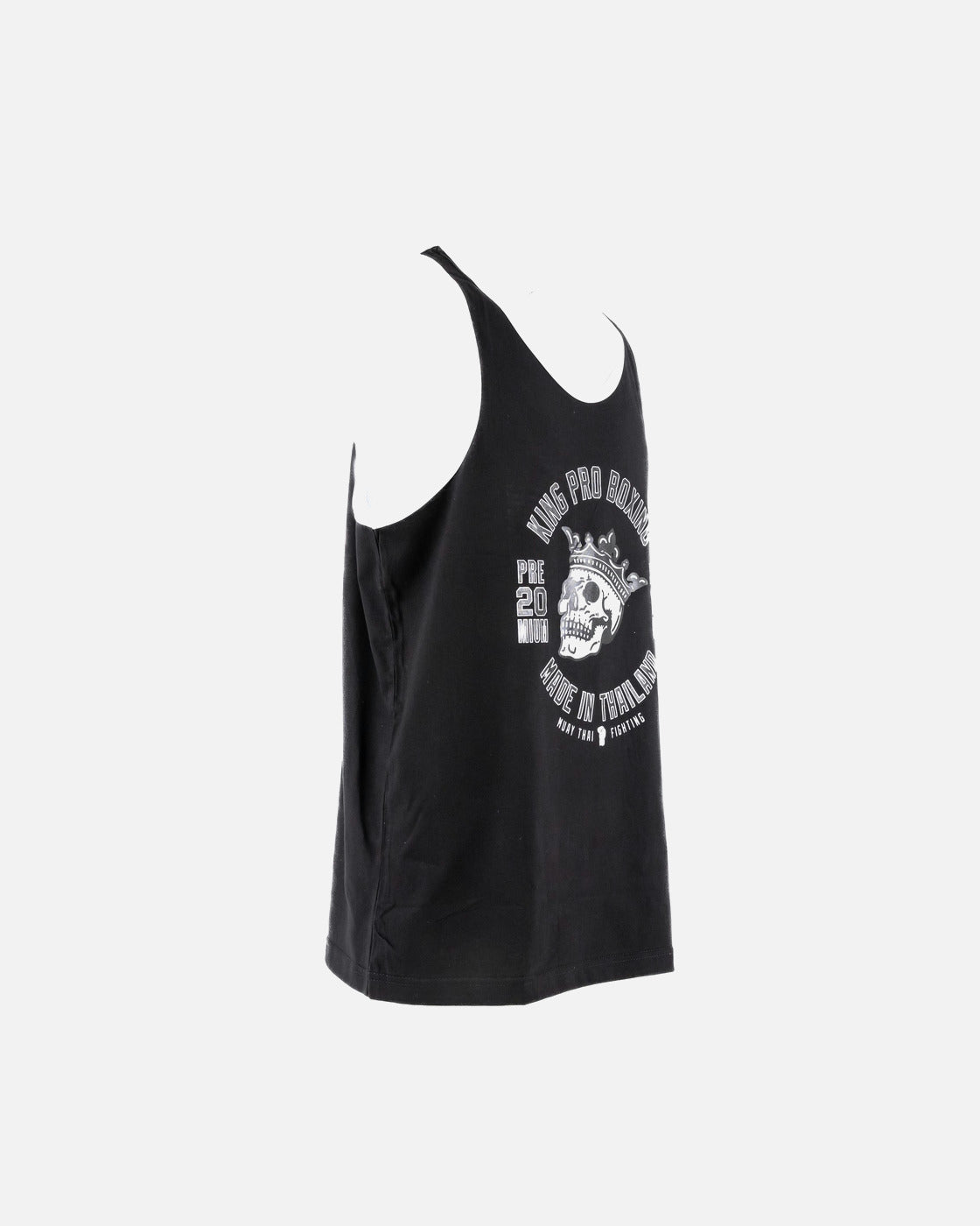 King Pro Boxing T-Shirt Skull 1 - Schwarz