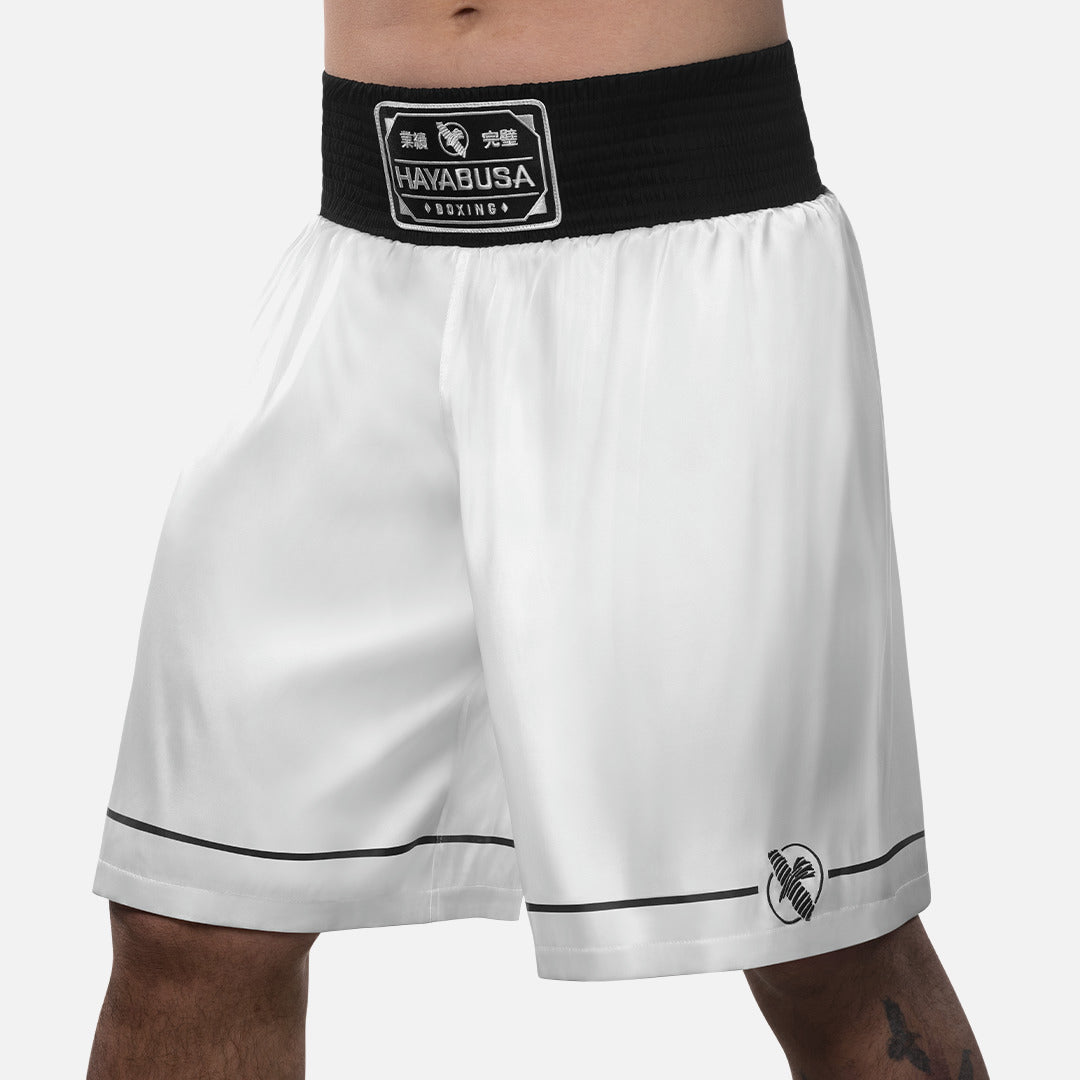 Hayabusa Boxhosen Pro - Weiß