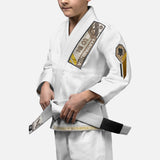 Hayabusa BJJ Gi Ascend Kinder - Weiß