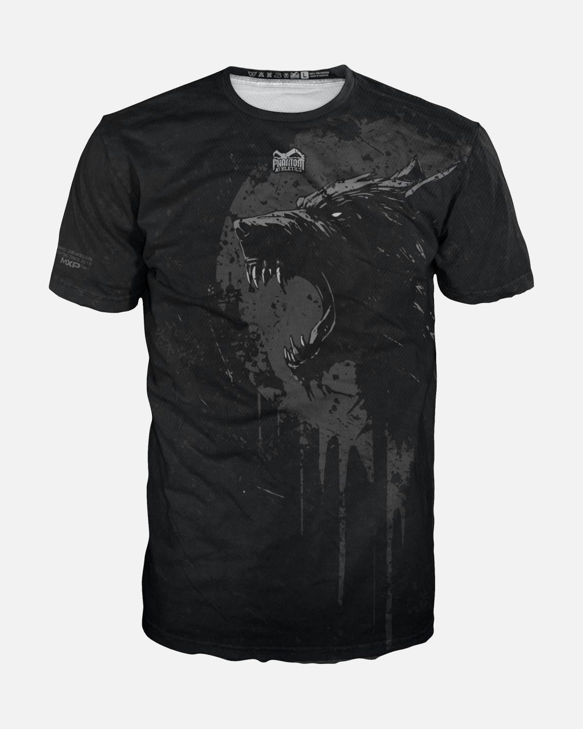 Phantom Athletics T-Shirt EVO Werewolf - Schwarz/Grau