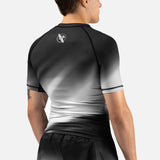 Hayabusa Rashguard Apex Nova Kurzarm - Grau