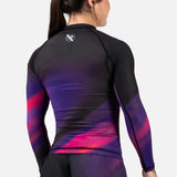 Hayabusa Rashguard Apex Nova Lange Ärmel Damen - Lila