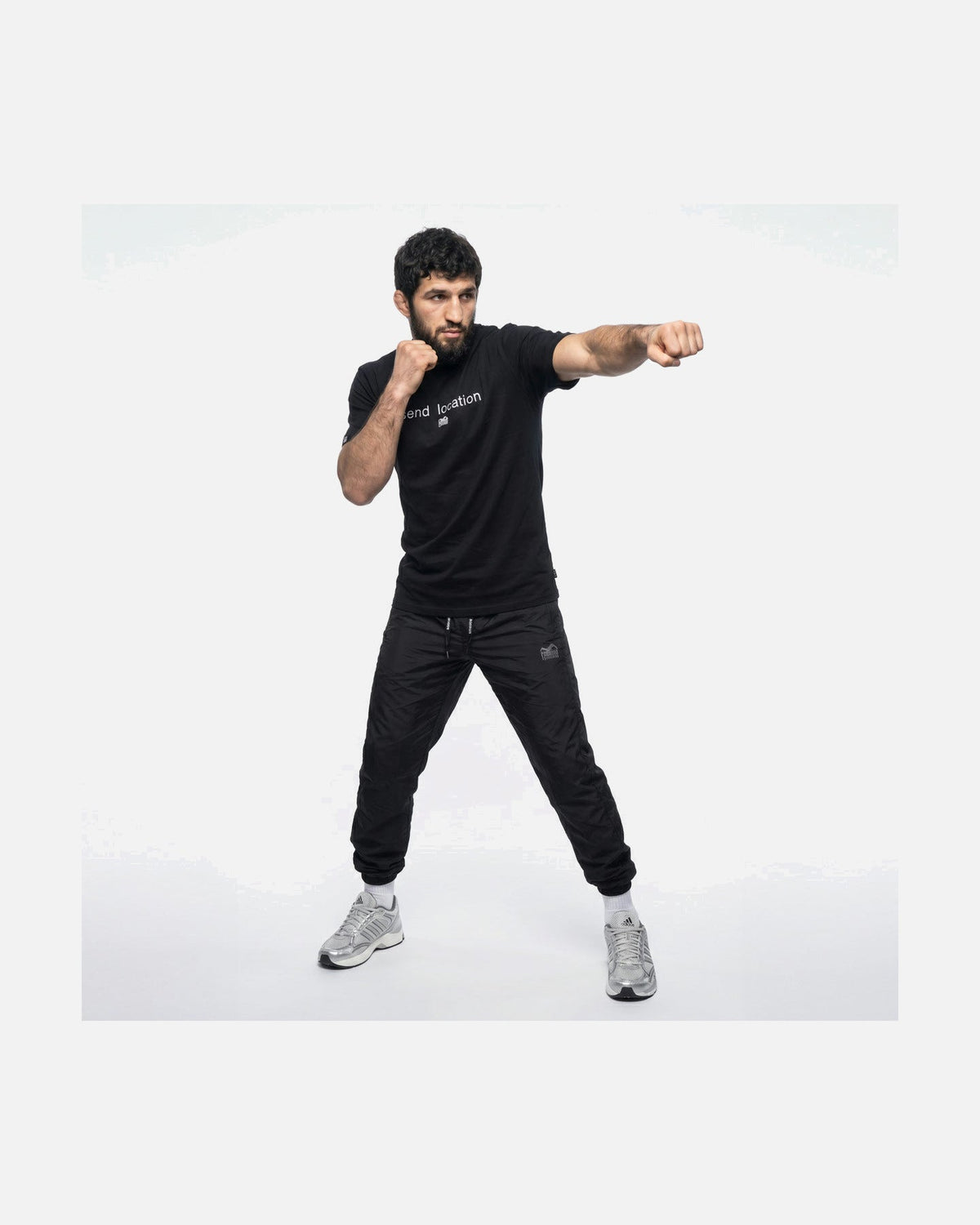 Phantom Athletics T-Shirt Send Location - Schwarz