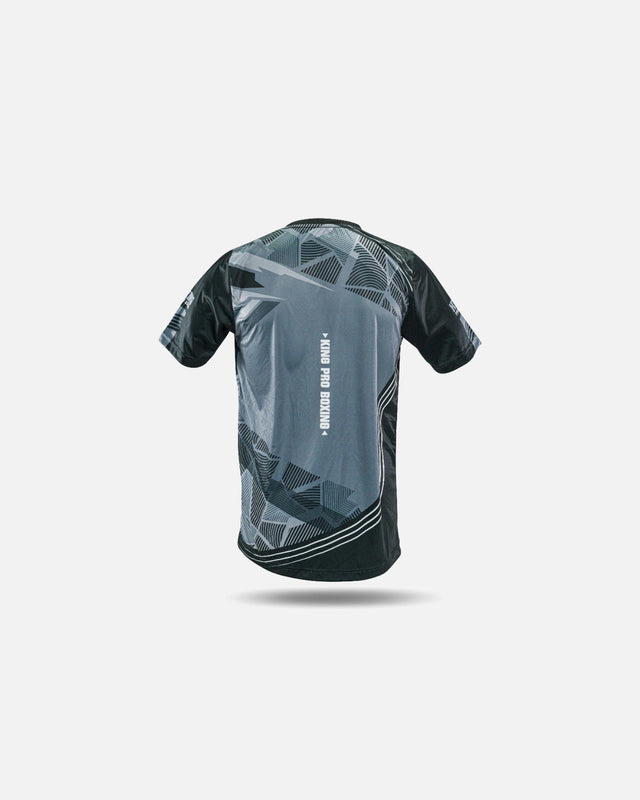 King Pro Boxing T-Shirt Flag Tee - Schwarz
