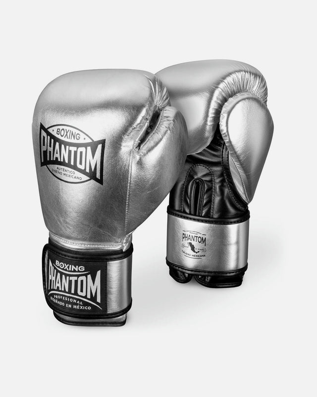 Phantom Athletics Boxhandschuhe Mexico - Silber/Schwarz