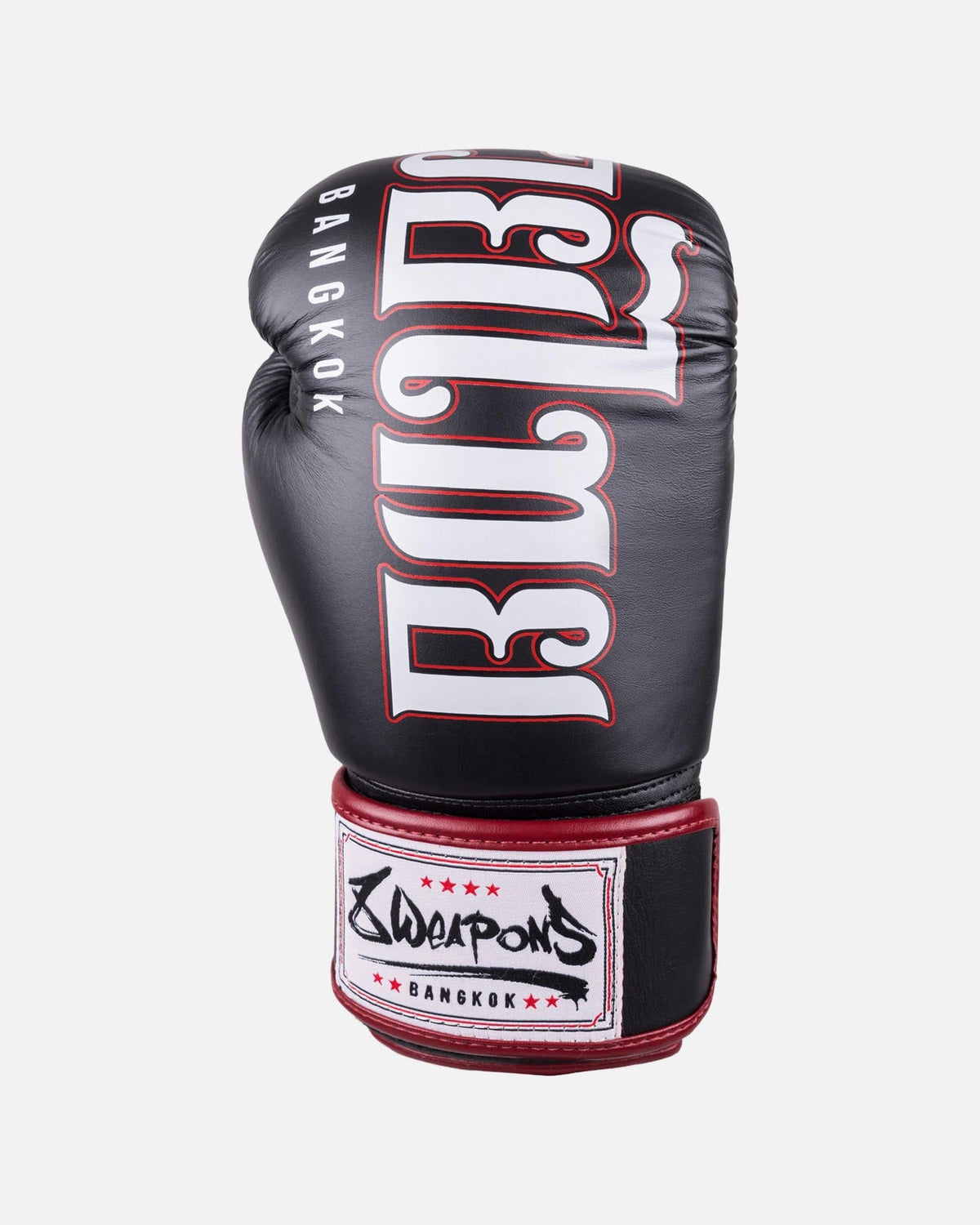 8 WEAPONS Boxhandschuhe Bangkok - Schwarz/Weiß