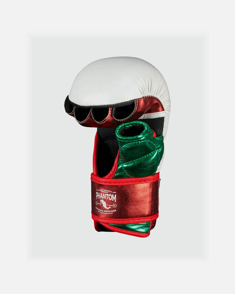 Phantom Athletics MMA Handschuhe Mexico - Weiß/Grün/Rot