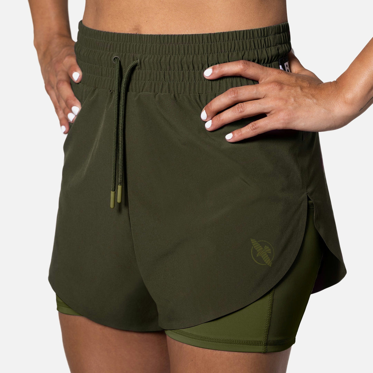 Hayabusa Trainingsshorts Damen - Olivgrün