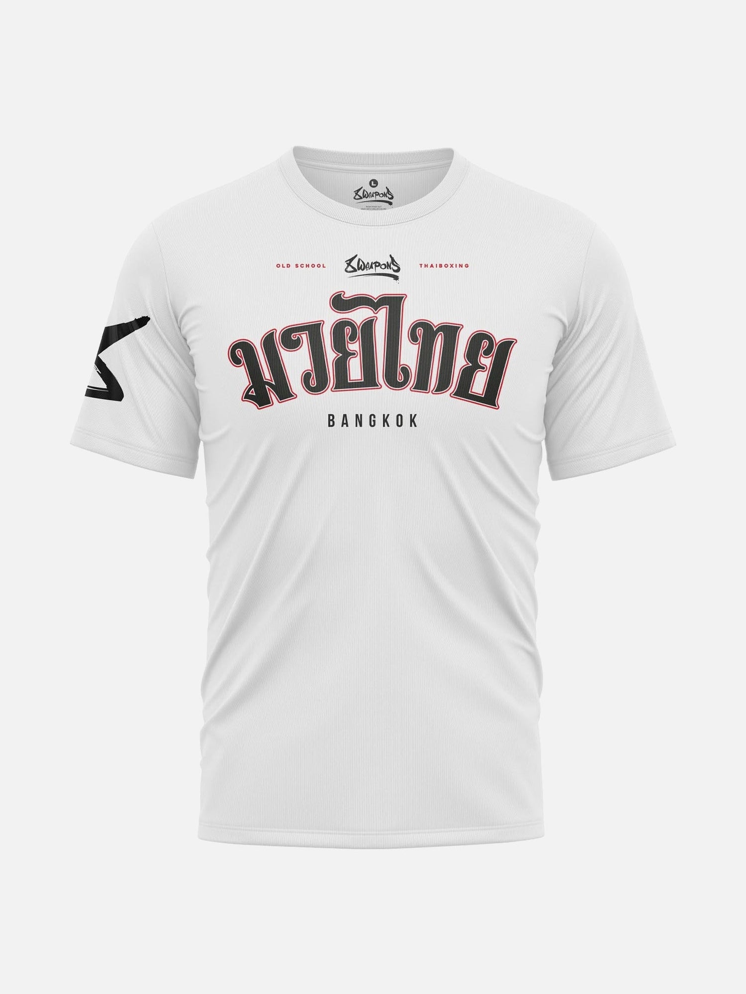8 WEAPONS T-Shirt Bangkok - Weiß/Schwarz