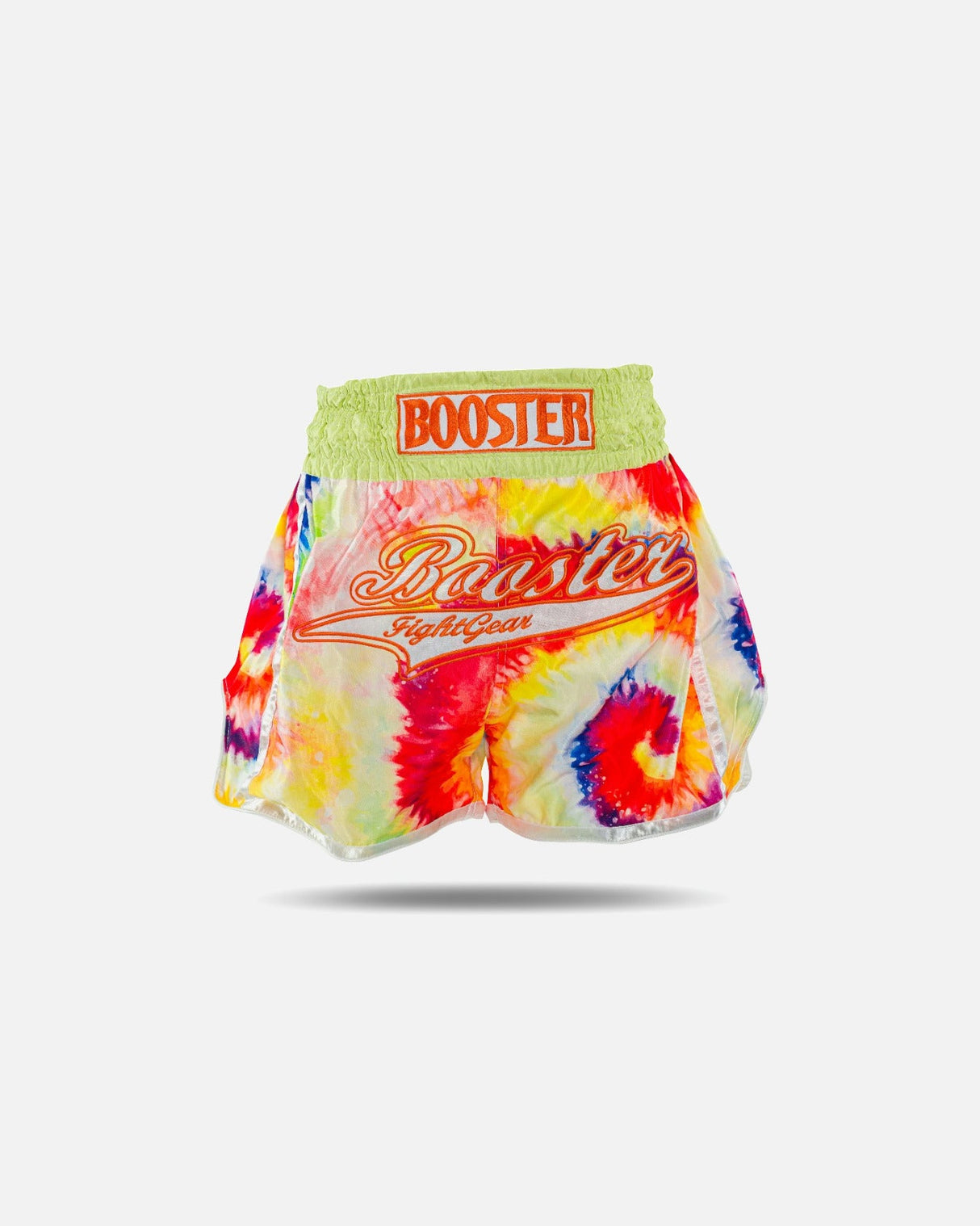 Booster Muay Thai Shorts TBT Swirl - Gelb