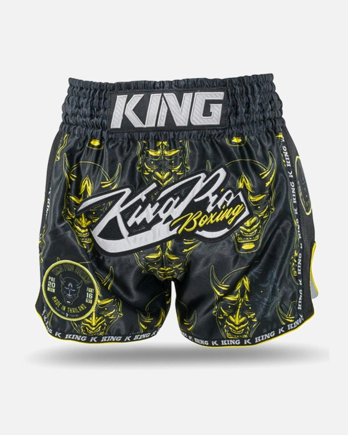 King Pro Boxing Muay Thai Shorts Devil - Schwarz