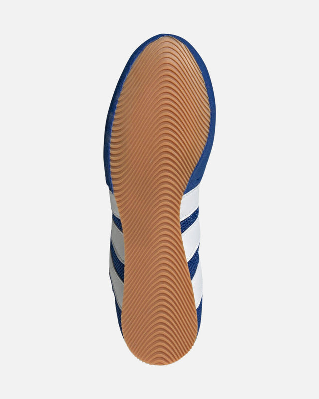 Adidas Boxschuhe Box Hog Classic - Blau/Weiß