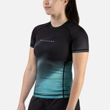 Hayabusa Rashguard Apex Nova Kurzarm Damen - Petrol
