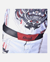 8 WEAPONS MMA-Shorts Samurai 2.0 – Weiß/Rot