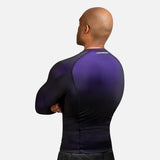 Hayabusa Rashguard Fusion Lange Ärmel - Schwarz/Lila