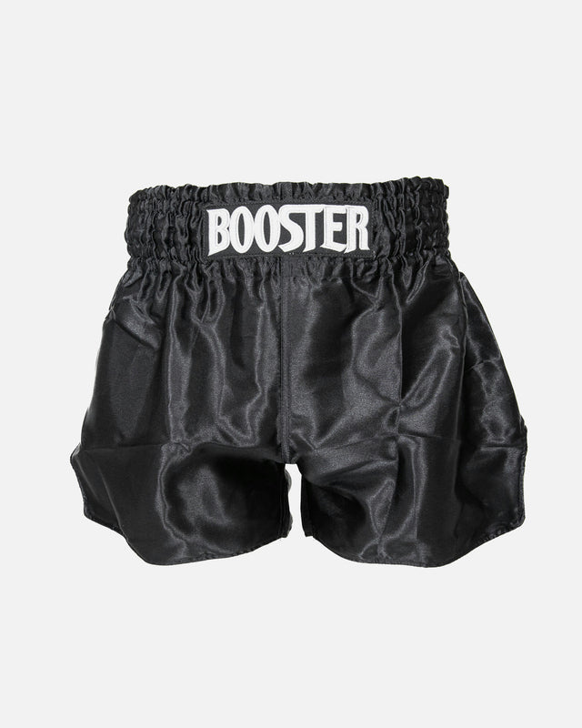 Booster Muay Thai Shorts Plain V2 - Schwarz