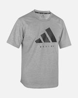 Adidas T-Shirt Community Boxing - Grau/Schwarz