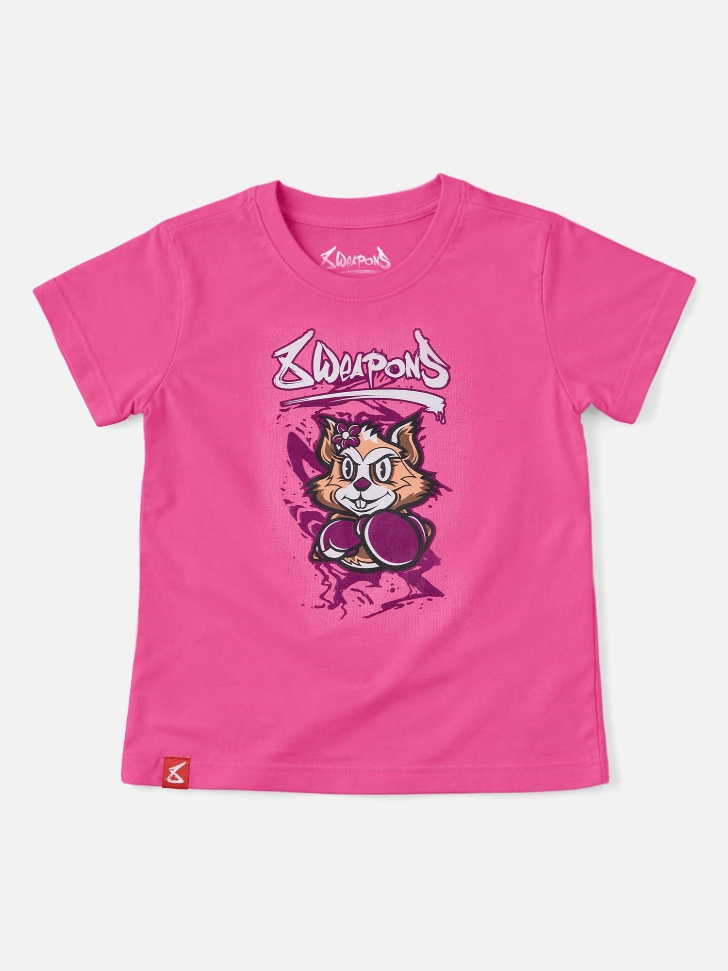 8 WEAPONS T-Shirt Kinder - Rosa