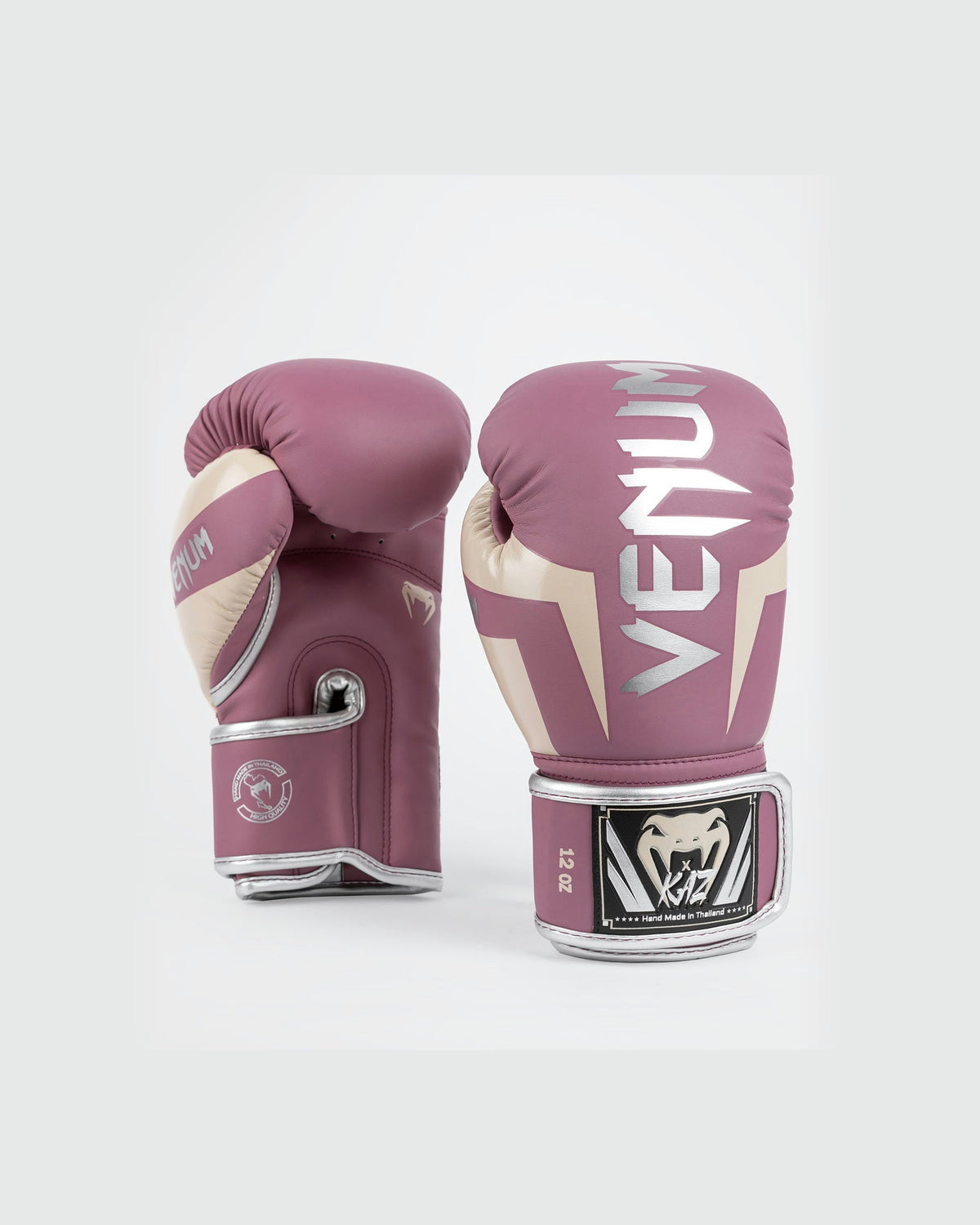 Venum Boxhandschuhe x Kaz - Dunkelorchidee/Silber