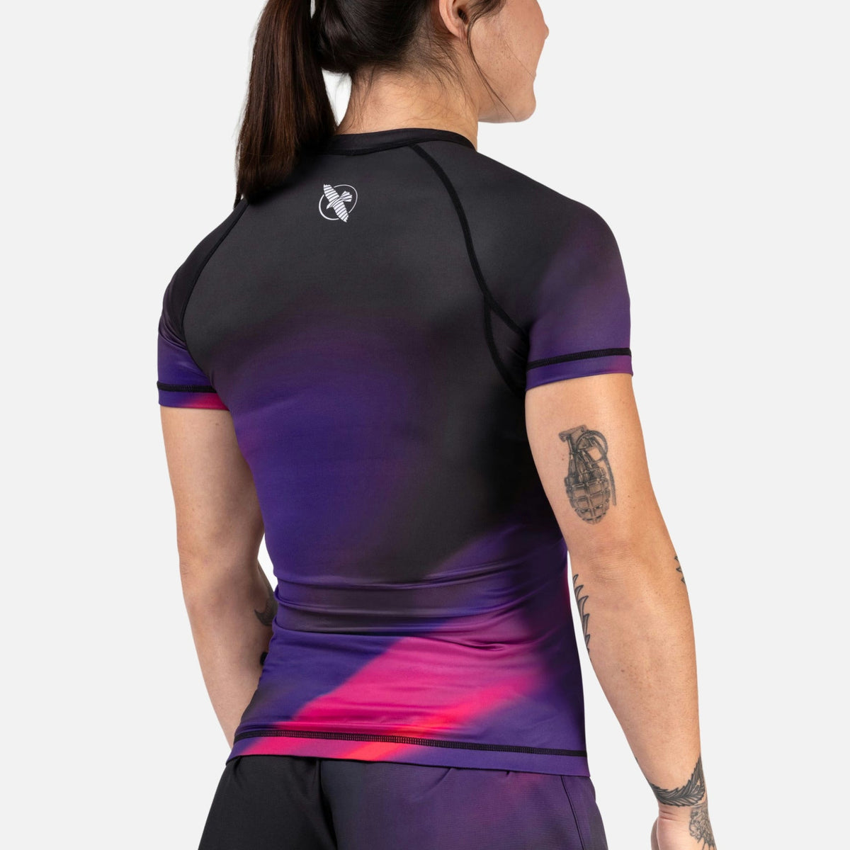 Hayabusa Rashguard Apex Nova Kurzarm Damen - Lila