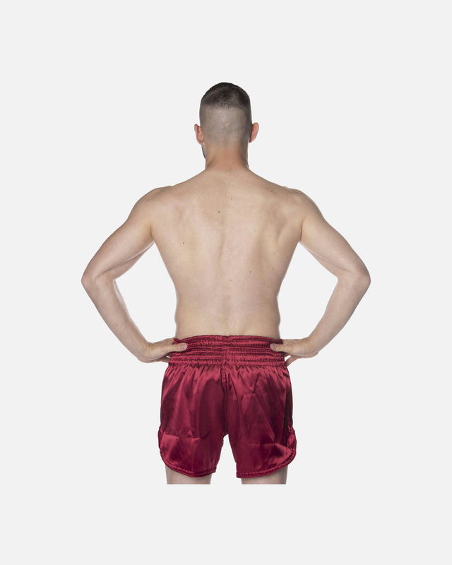 8 WEAPONS Muay-Thai-Shorts Strike - Bordeaux