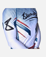 8 WEAPONS Rashguard Shift - Weiß/Navy/Rot