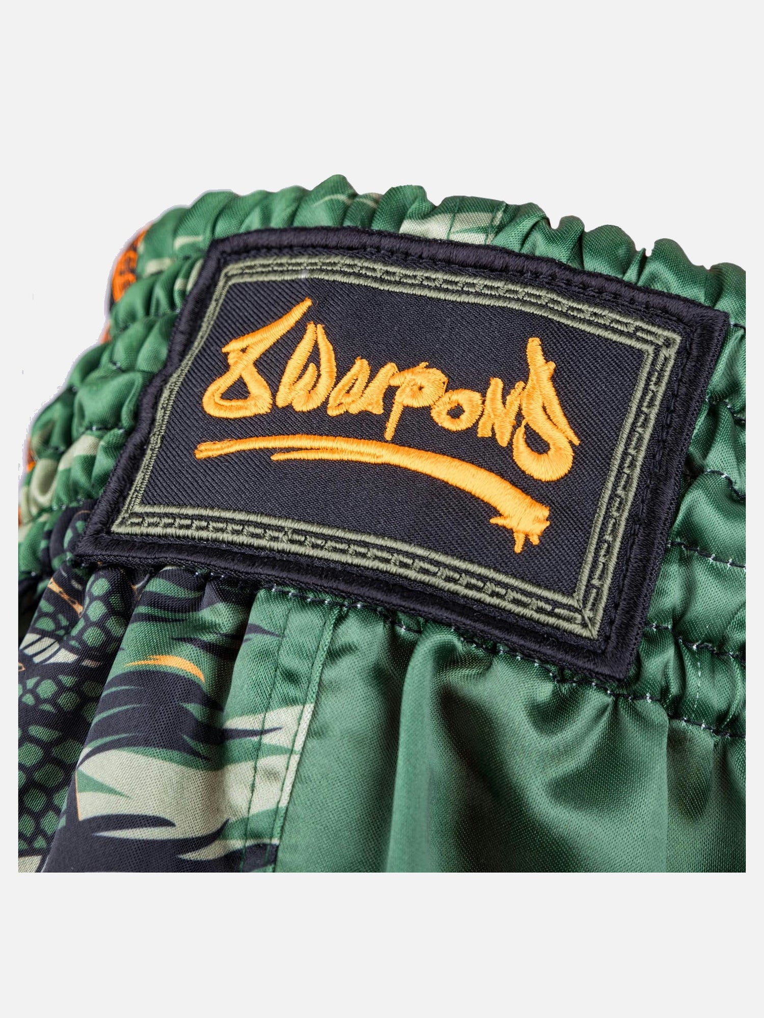 8 WEAPONS Muay-Thai-Shorts Beastial Viper - Khaki