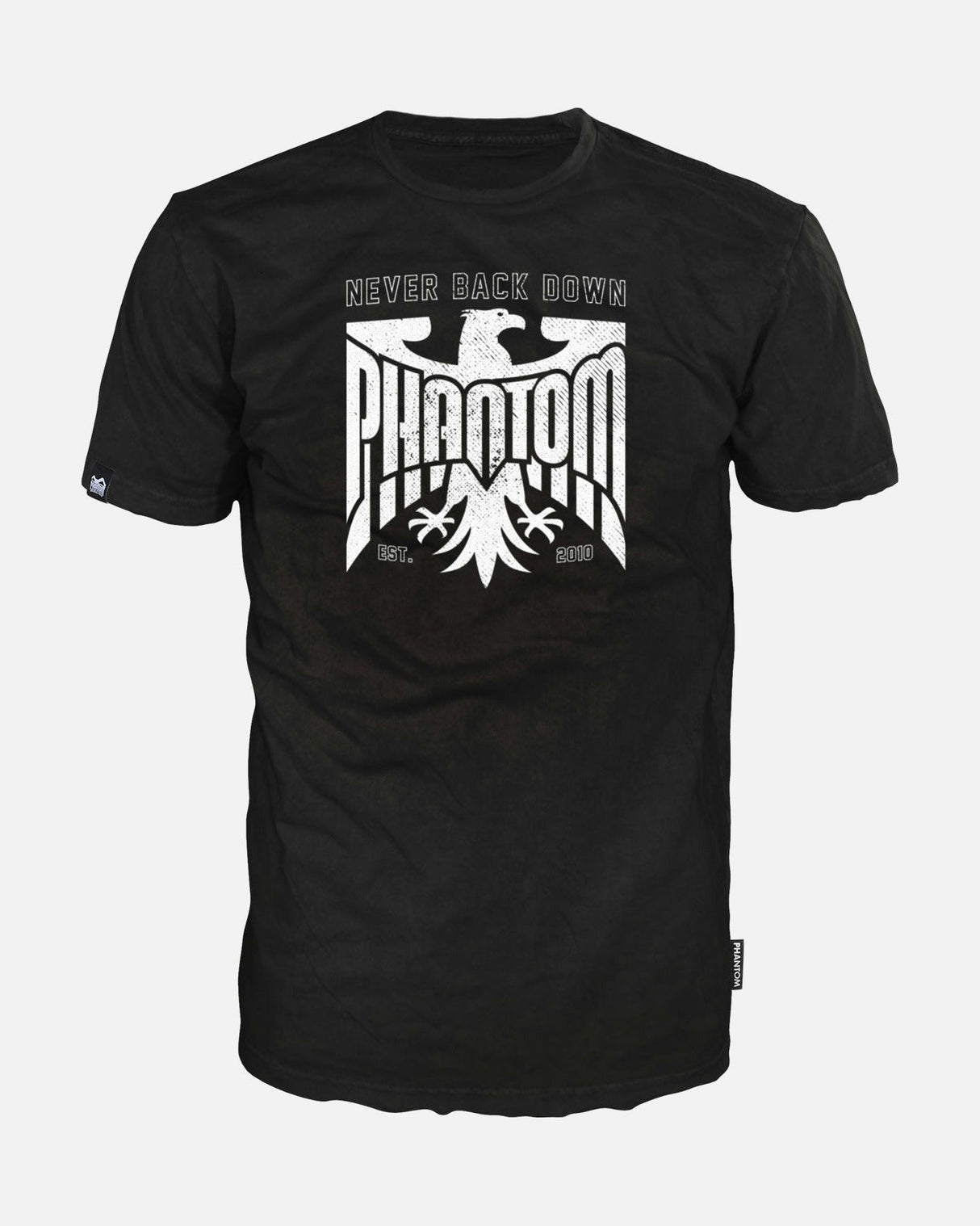 Phantom Athletics T-Shirt Germany Never Back Down - Schwarz