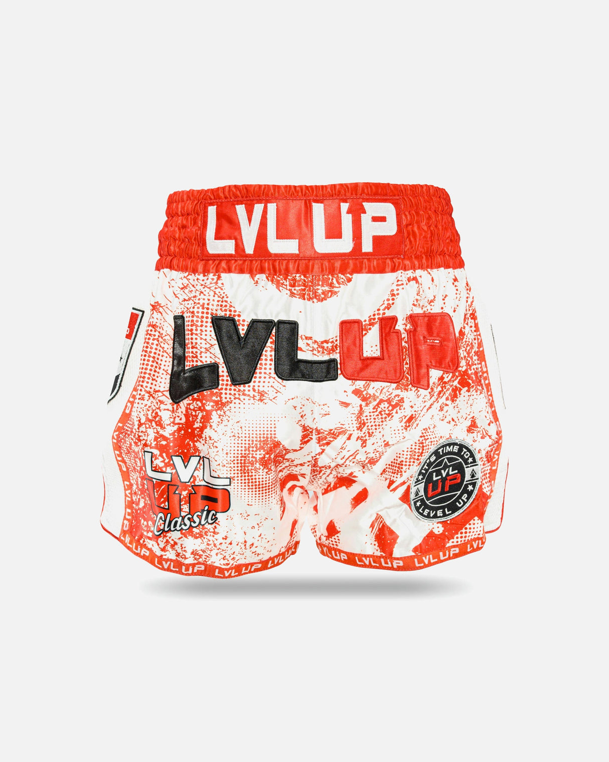 LVL UP Muay Thai Shorts Stadium - Rot