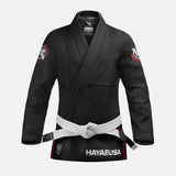 Hayabusa BJJ Gi Jacke Valor Lightweight Damen - Schwarz