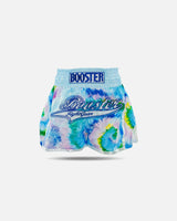 Booster Muay Thai Shorts TBT Swirl - Blau