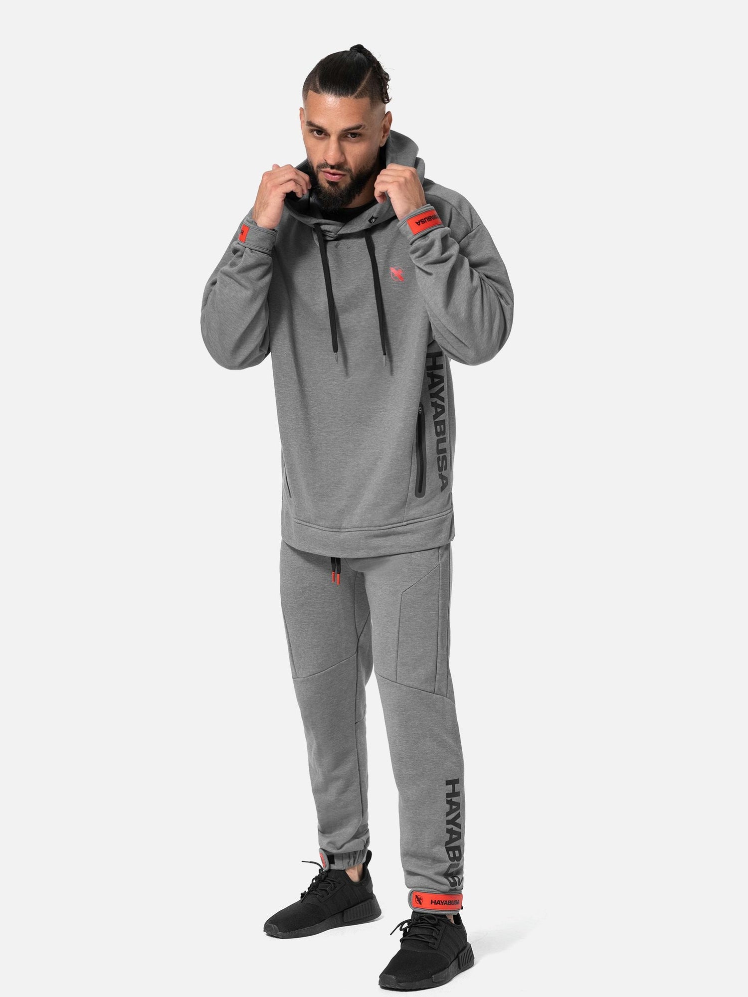 Hayabusa Hoodie Pullover - Dunkelgrau