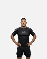 Phantom Athletics Rashguard EVO Apex Kurzarm - Schwarz/Grau