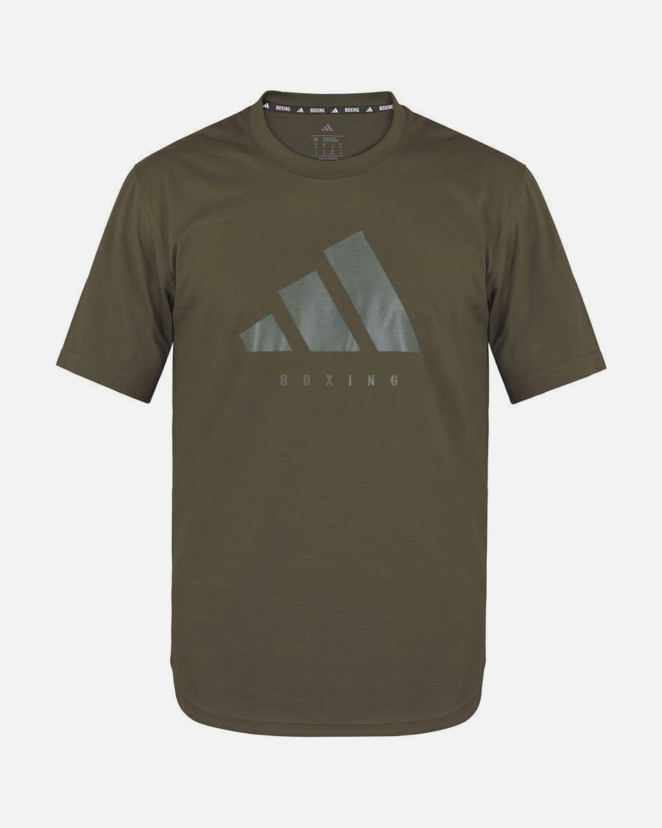 Adidas T-Shirt Community Boxing - Olivgrün