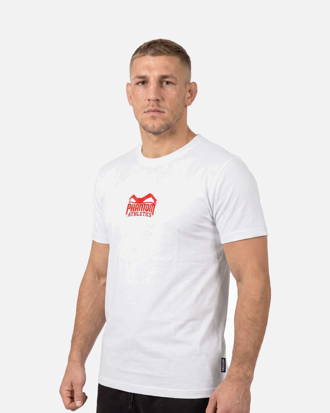 Phantom Athletics T-Shirt Team - Weiß/Rot