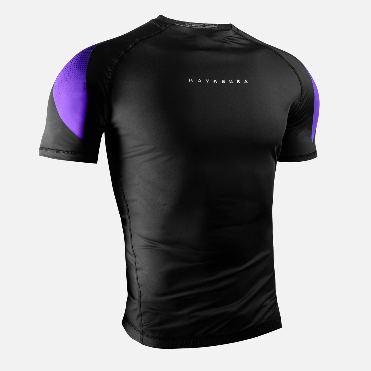Hayabusa Rashguard Pro Ranked Kurzarm - Lila