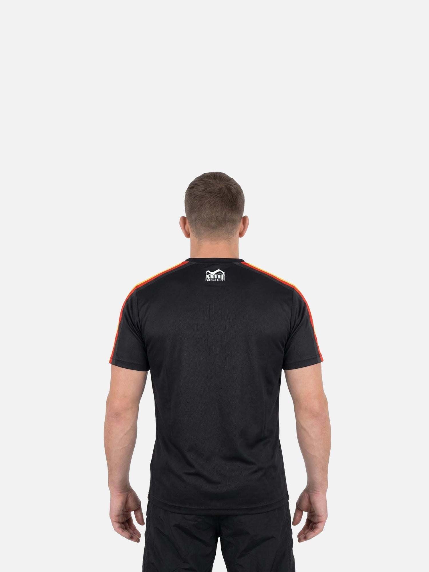 Phantom Athletics T-Shirt EVO+ Germany AS - Schwarz/Rot/Gold