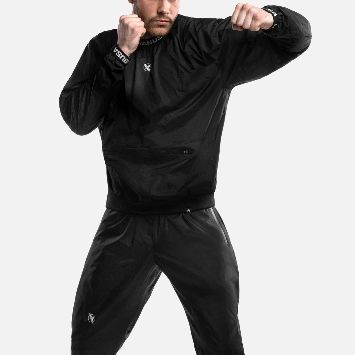 Hayabusa Sauna Anzug Pro - Schwarz
